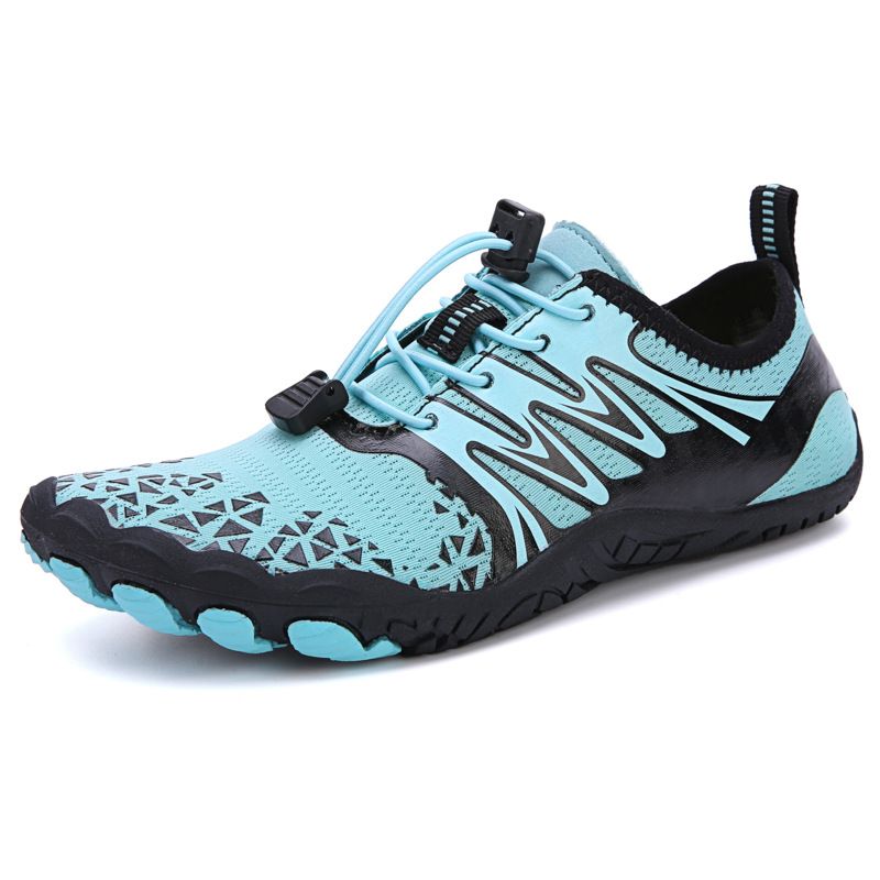 Outdoor Beach Five-Toe Couple's Water Trekking Snorkeling Fitness Breathable Mesh Shoes_voghion.com