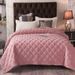 Extra Thick Crystal Fleece Quilted Bedspread - 2.2m Winter Warm Tatami Bedding (Dual Use As Cover & Mattress Pad)_voghion.com