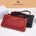 BAELLERRY Women's Long Wallet Quilted Zip Clutch Bag, Fashion Lightweight, Large Capacity Mobile Phone Bag._voghion.com