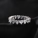 Damenschmuck Mode Liebesring Weibliches Nischendesign Leichter Luxus Mode Herzförmiger Ring High-End-Ring-Set_voghion.com
