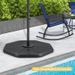 4-Piece Fillable Umbrella Base Stand for Garden Yard Poolside_voghion.com