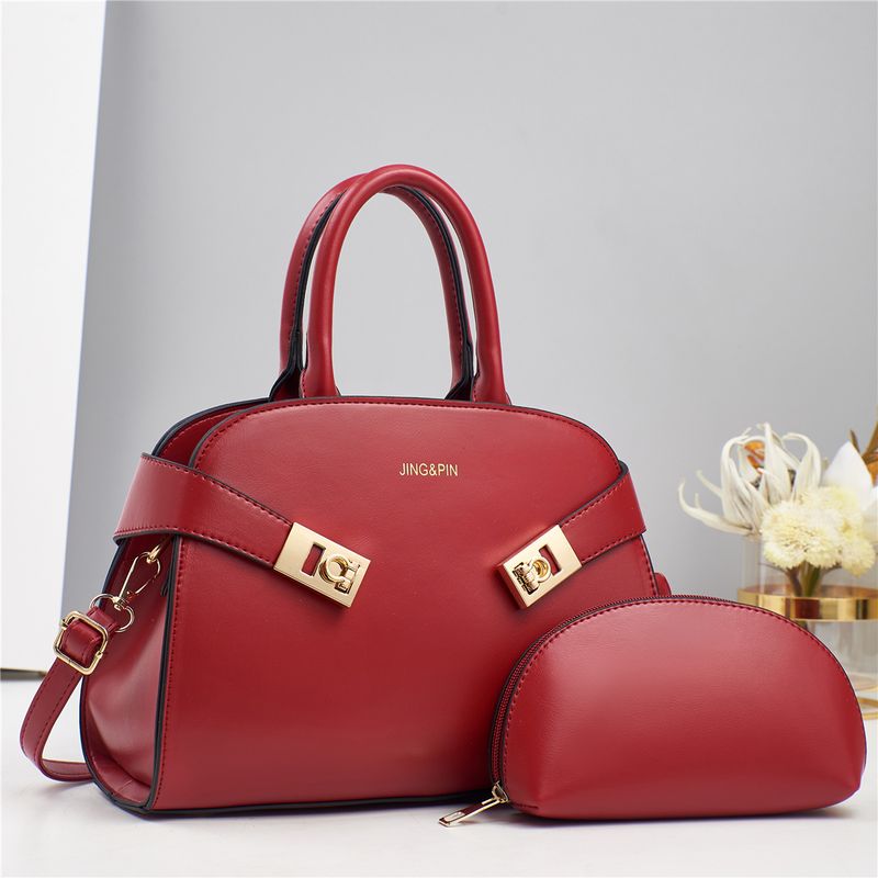 Textured one shoulder smooth crossbody bag female fashion female style handbag_voghion.com