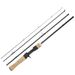 Four Section Portable Horse Mouth Rod UL Fine Tuned White Stripe Tackle Rod 4 Section Carbon Solid Gun Straight Handle Horse Mouth Rod_voghion.com