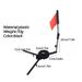 Black Ice Foldable Triangle Platform Portable Storage Flag Winter Fishing Rod_voghion.com