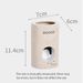 2Pcs Automatic Toothpaste Dispenser Dust-Proof Toothbrush Holder Wheat Straw Wall Mounted Squeezer For Bathroom_voghion.com