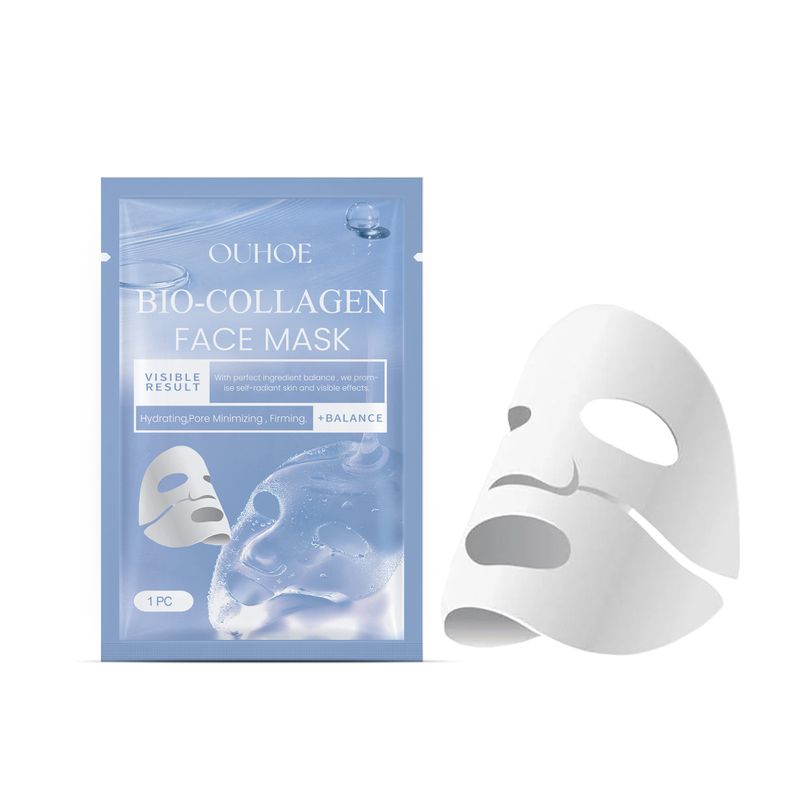 Maschera viso idratante e nutriente al collagene OUHOE_voghion.com