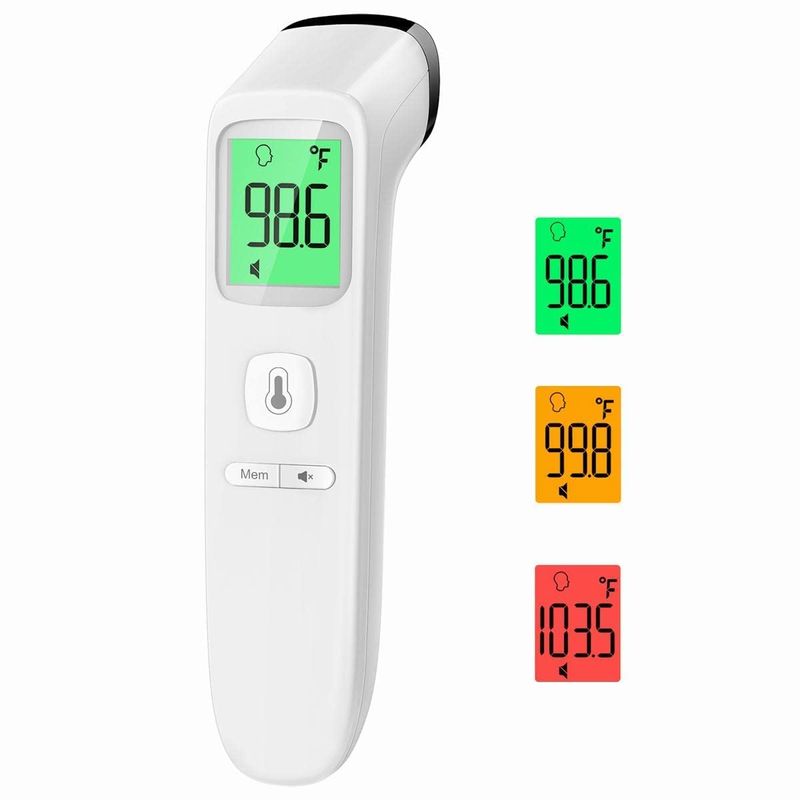 Viproud Adult Children Digital Forehead Non-Contact With Fever Alarm, Accurate And Easy-to-Use Thermometer, Suitable For_voghion.com