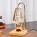 Lampe chauffe-cire en verre avec minuterie et luminosité réglable, veilleuse d'aromathérapie, cadeau pratique_voghion.com
