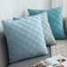 INS Nordic Wildleder Plaid Auto Nacht Sofa Kissen Kissen Abdeckung Hause Stoff Liefert_voghion.com