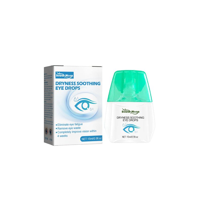 South Moon Soothing Drops Relieve Fatigue, Dry Red Eyes, Blurred Vision and Eye Protection Liquid_voghion.com