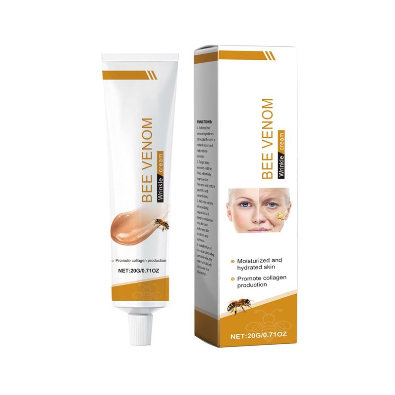 Bee Venom Facial Gentle Care Lightweight Enhances Skin Elasticity Delicate Tender Moisturizing Face Cream_voghion.com