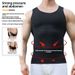 Cross-border Seamless Men's Body Shaping Clothes Tunic Vest Abdominal Bon Hide Meat Shaped Base I-shaped Vest DB01_voghion.com