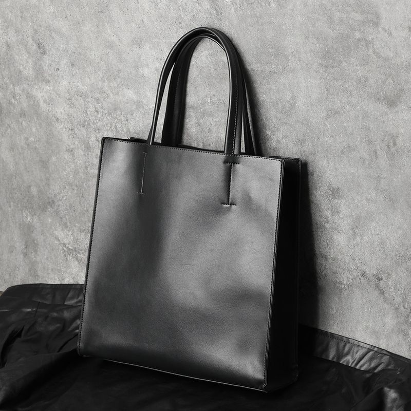 Sacs pour hommes, sac à main vertical pour hommes, simple, tendance, personnalité, sac mère-enfant, sac pour ordinateur de travail_voghion.com