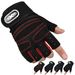Unisex Half-Finger Gym Gloves – Non-Slip Breathable Workout Gloves With Wrist Support_voghion.com