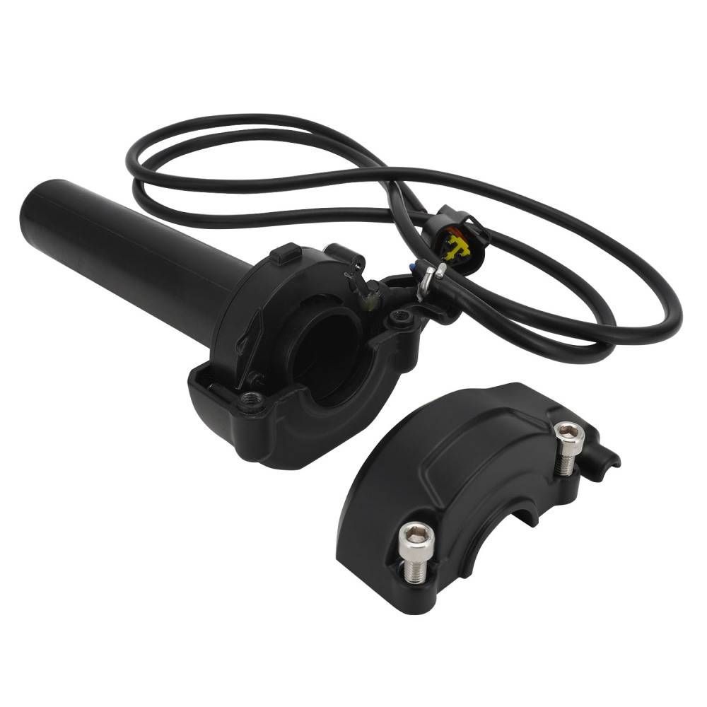 Elektronischer Gasgriff für elektrische Dirtbikes – Hochleistungs-Drehgriffbeschleuniger, kompatibel mit den meisten Offroad-Motorrädern (50 x 100 x 50 mm)_voghion.com