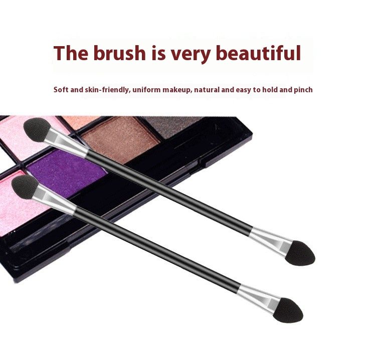 New double head makeup stick eye shadow cosmetic single brush_voghion.com
