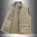 "Men's Utility Vest – Rugged Nylon Photographer & Fishing Sleeveless Jacket With Multi-Pockets (Relaxed Fit, Breathable Polyester Lining, M-5XL)"_voghion.com