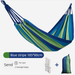 Fuhua Canvas Anti-Rollover Single And Double Person Swing Outdoor Hammock Camping With Bent Stick_voghion.com