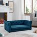 Elegant Rectangle Pet Bed For Small And Medium Dogs, Durable Elevated Dog Sofa Bed, Comfortable Dog Couch, Modern And Stylish Dog Sofa For Small And Medium Dogs,Blue_voghion.com