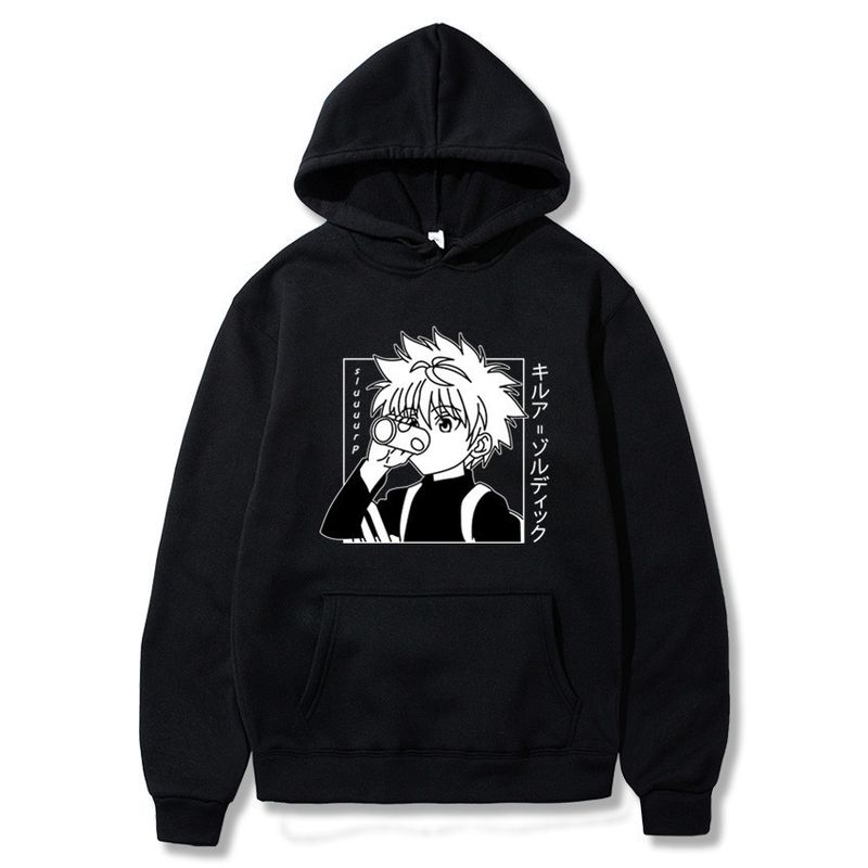 x Hunter Cartoon Anime Hoodie Unisex Hooded Sweatshirt_voghion.com