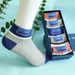 2025d Men's From Zhuji Industry, Four Seasons Short Socks, High-Density Knitted, Odor-Resistant, Sweat-Absorbing, Lettered,_voghion.com