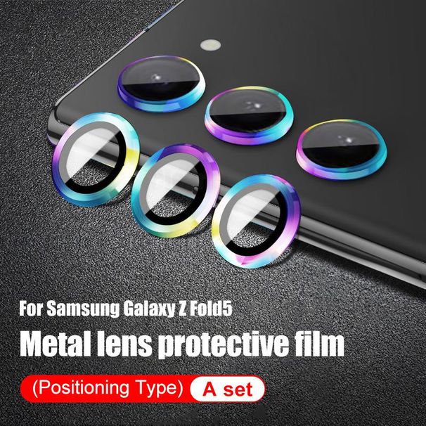 3D Metal Glass Camera Film Rings For New Samsung Galaxy Z Fold Flip 6 5 4 3 Rear Lens Full Cover Cap Zfold 7 Protector_voghion.com