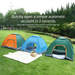 Koala Automatic Setup Instant Open Storage Convenient Foldable Outdoor Camping Folding Tent_voghion.com