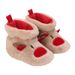Papuci de Crăciun pentru bebeluși, din fleece, moi, antiderapante, pentru băieți și fete, 0-18M_voghion.com