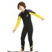 New children's wetsuit 2.5MM swimsuit boys one-piece long sleeve thick warm sun protection surf snorkeling suit_voghion.com
