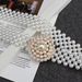 W Korean Version Women's Double Four Row Pearl Elastic Waistband Dress Accessory Versatile Belt 11 Styles_voghion.com