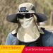 Cappello rinfrescante ad energia solare con ventola integrata - Cappello da sole a tesa larga ultraleggero per uomo, protezione UV UPF 50+ e design antipolvere per la pesca_voghion.com