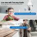 BCOOSS Home Security Wireless WIFI Outdoor Surveillance Camera With Light Bulb 1080 HD Motion Detection 360 Degree Wide Angle_voghion.com