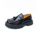 WalkPrime WalkPrime Men's Loafers New British Style Business Formal Shiny Slip-On Chunky Sole Height Increasing Casual Leather Shoes_voghion.com