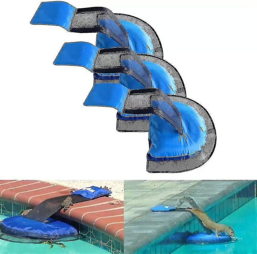 Animal Saving Escape Ramp, Swimming Pool Floating Animal Saver Rescue Tool For Outdoor Critter Frog Chipmunk_voghion.com