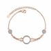 Zircon Inlaid Diamond Bracelet For Women Korean Fashion Light Luxury Niche Temperament Double Layer Chain Circle Jewelry_voghion.com