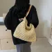 Ladies Fashion Summer Straw Crossbody Bag Women Beach Holiday Shopping Woven Shoulder Handbag Messenger Purses 240802_voghion.com