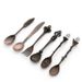 Vintage Mini Coffee Spoons Suit For Coffee Fruit Dessert_voghion.com