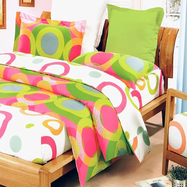 Blancho Bedding - [Rhythm of Colors] Luxury 8PC MEGA Comforter Set Combo 300GSM (Full Size)_voghion.com
