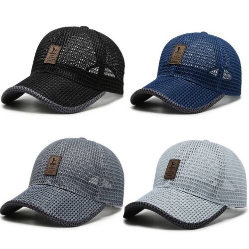 Casquette de baseball respirante en maille pour homme et femme_voghion.com
