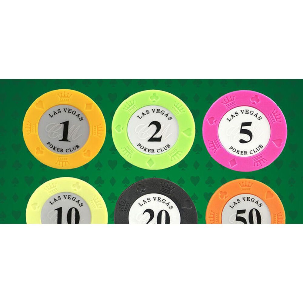 Chip Coin Texas Hold'em Chess Poker Chip Complete Set_voghion.com