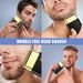 Floating double blade double net detachable washable blade head electric shaver hair clipper portable long battery life razor_voghion.com