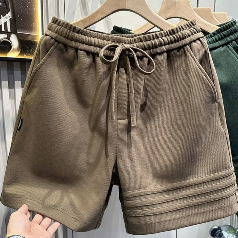 Vêtements pour hommes à rayures, shorts de sport décontractés, pantalons pour hommes, shorts d'été amples, pantalons de survêtement_voghion.com