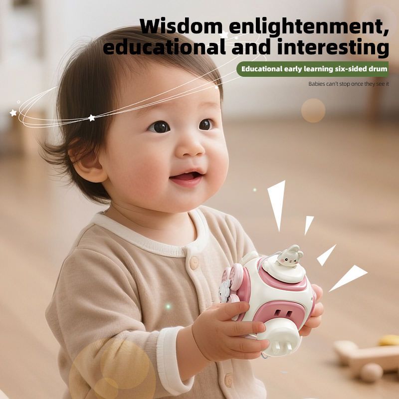 6-in-1 Montessori Educational Development Busy Ball Multi-Functional Activity Cubes For Children_voghion.com