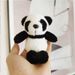 Panda Plush Keychain Genuine Cute Soft Animal Doll Stuffed Bag Toy Accessory_voghion.com