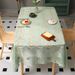 Modern Lace Tablecloth, 150x250cm Rectangle Polyester Table Cover, Cloud Pattern, Slip-Resistant Dining Table Runner_voghion.com