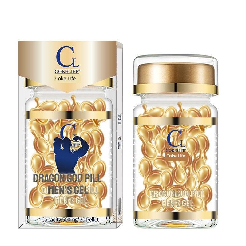 Long Hard Not Numb, Genuine Goods Cola Life Delay Capsule Oil For Men, Long-Lasting Hardening And Non-Injection_voghion.com
