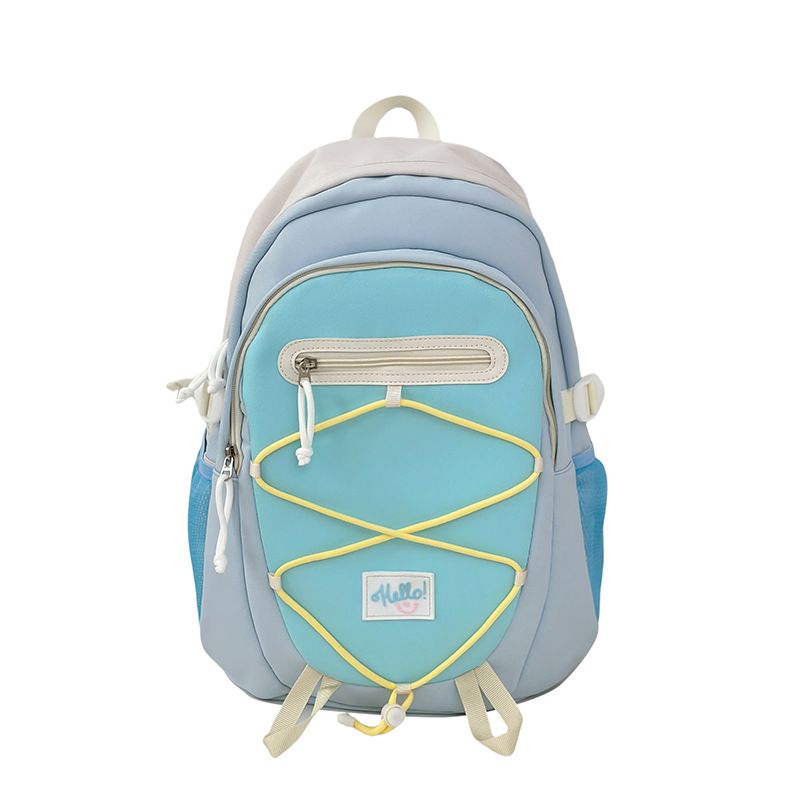Kinderrucksäcke, leicht, Nischendesign, einfacher Buchstabe, Schultasche für Schüler der Mittelstufe, kleiner, frischer Rucksack für den Außenbereich_voghion.com