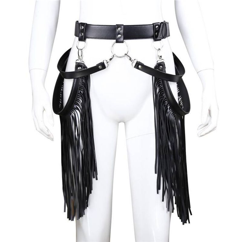 Sexprodukte und Bondageprodukte Leder Bondage Quaste Dekorative Hose_voghion.com