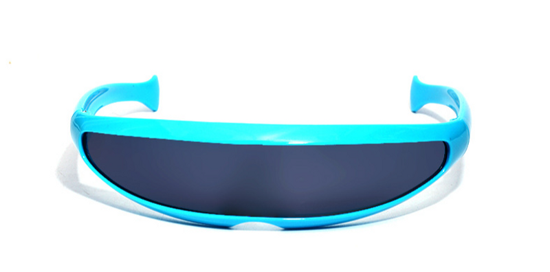 X Men Personality Sunglasses Laser Glasses Space Robot One Piece Mercury Lens Sunglasses_voghion.com