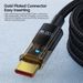 Toocki 6A/100W Transparent Type-C Cable 480Mbps Data Transmission Fast Charging USB C Cable For Samsung Huawei Xiaomi Phones Laptop Tablet_voghion.com